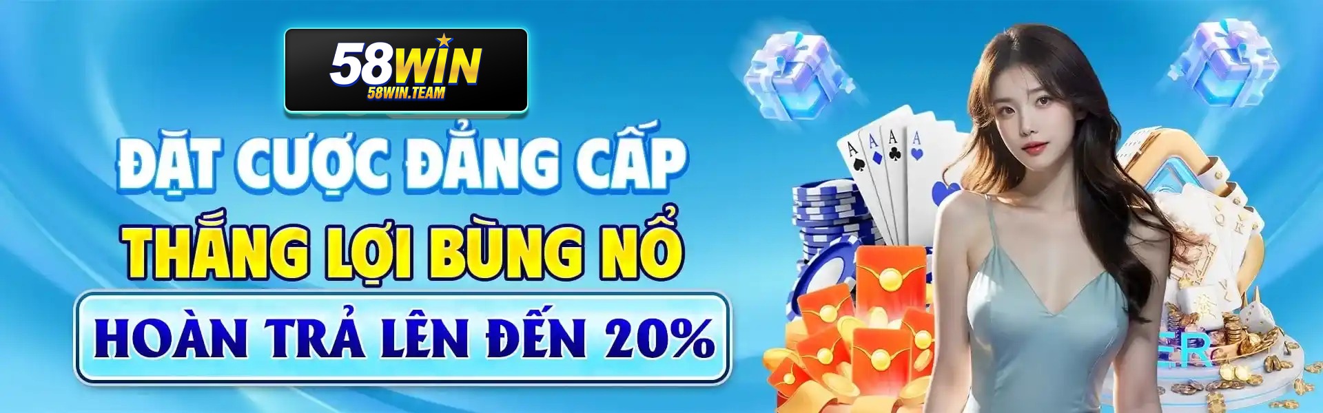 Banner thương hiệu 58WIN